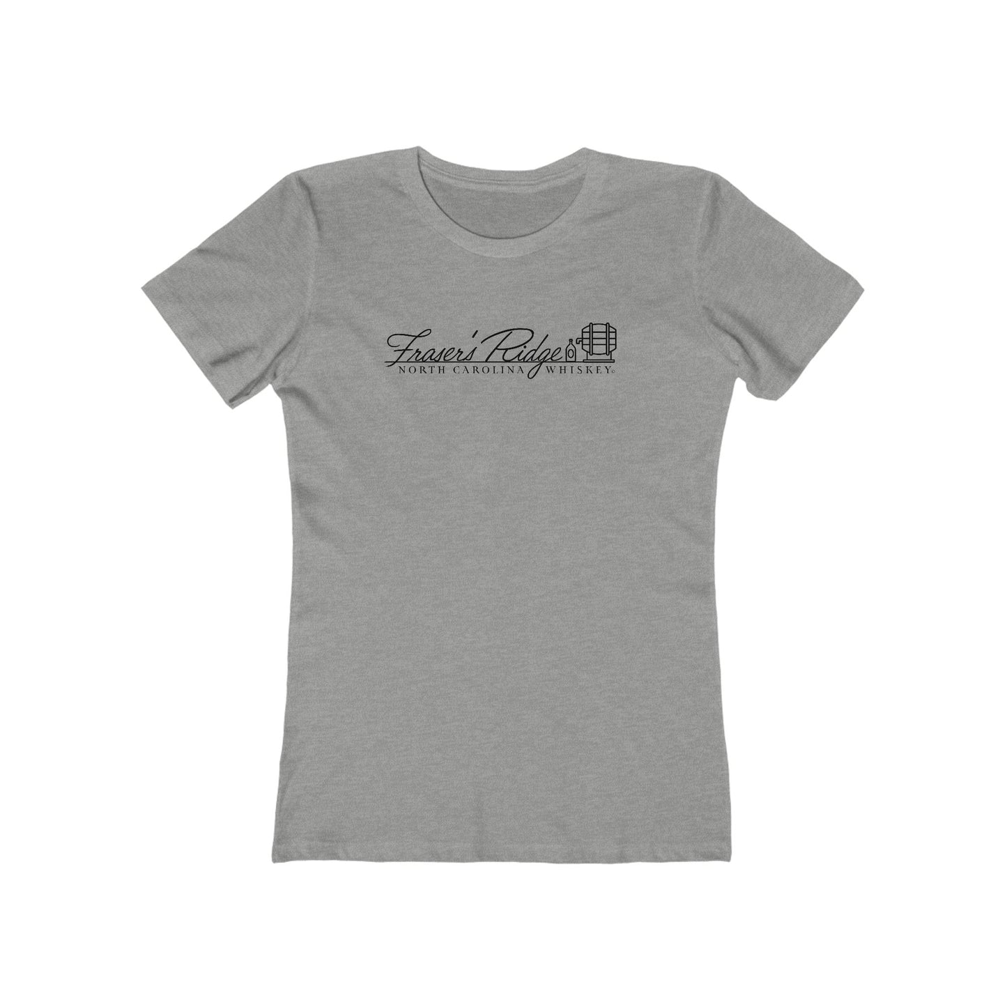 Fraser's Ridge North Carolina — Whiskey Outlander Fans Tee — 'Claire, Jamie & A Good Whiskey' Women's T-Shirt