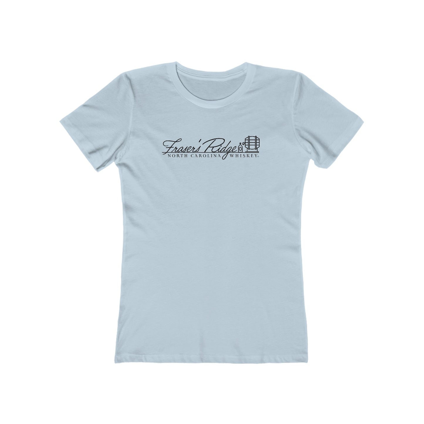 Fraser's Ridge North Carolina — Whiskey Outlander Fans Tee — 'Claire, Jamie & A Good Whiskey' Women's T-Shirt