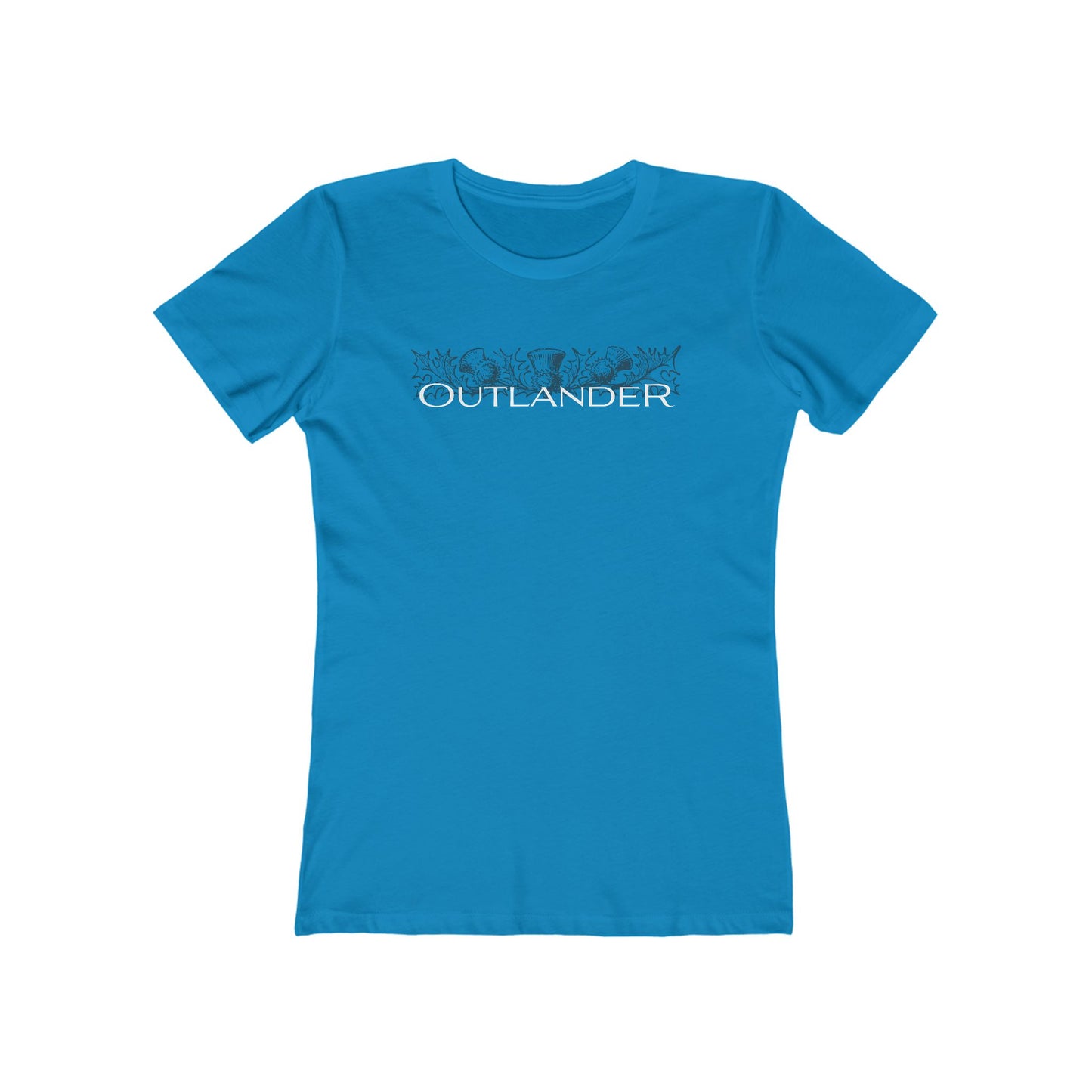 Outlander Thistle Tee - Outlander Fan Tee for Women