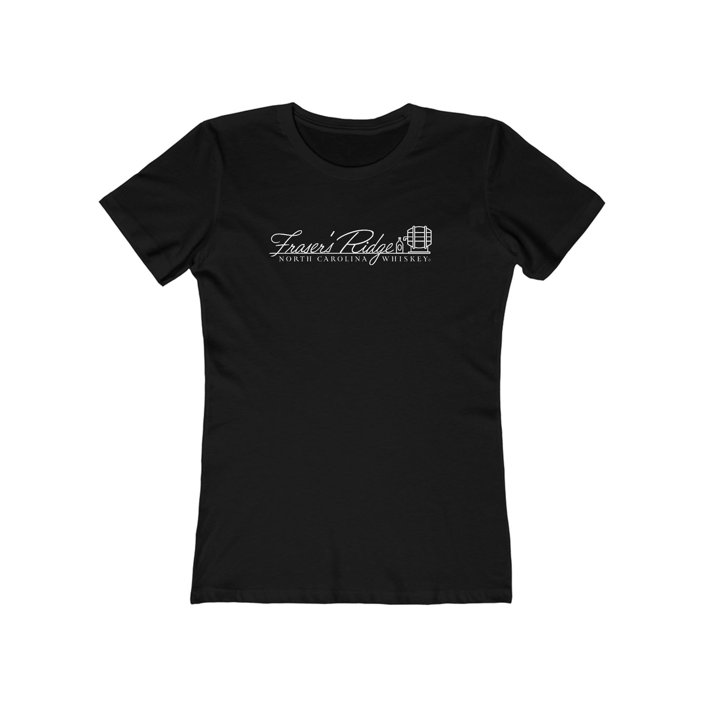Fraser's Ridge North Carolina — Whiskey Outlander Fans Tee — 'Claire, Jamie & A Good Whiskey' Women's T-Shirt