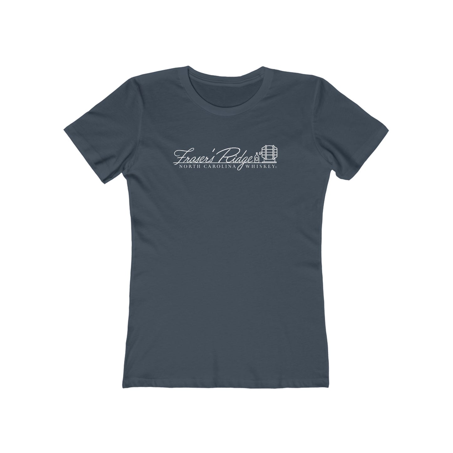 Fraser's Ridge North Carolina — Whiskey Outlander Fans Tee — 'Claire, Jamie & A Good Whiskey' Women's T-Shirt