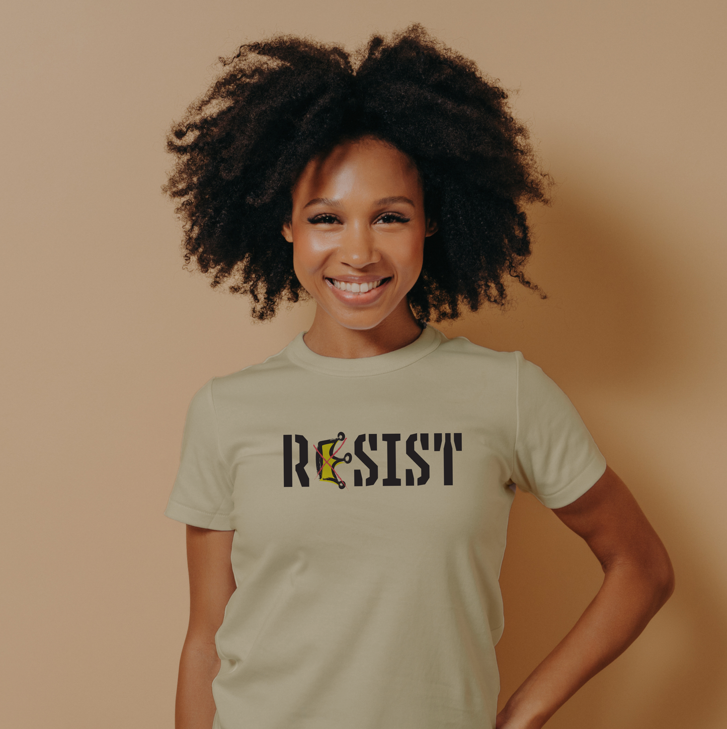 No Kings Movement Progressive Statement Tee for Women