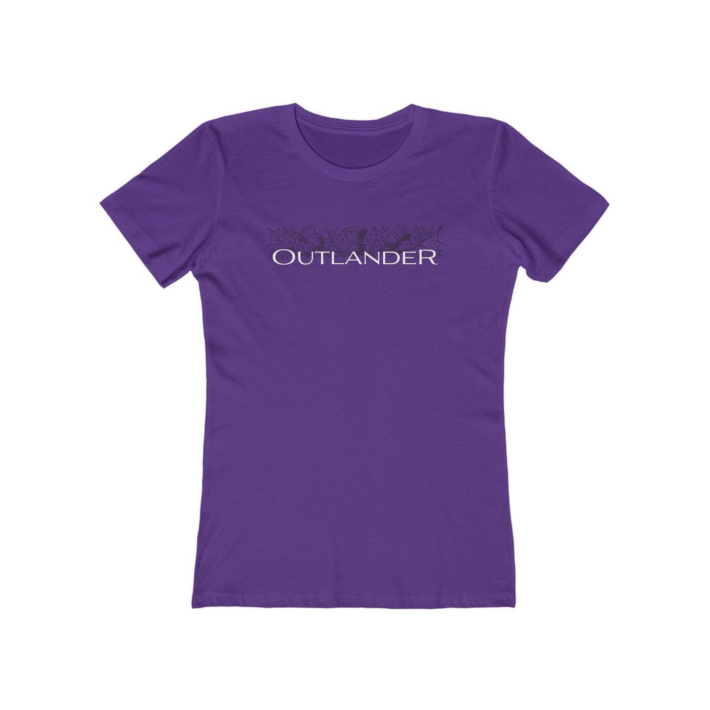 Outlander Thistle Tee - Outlander Fan Tee for Women