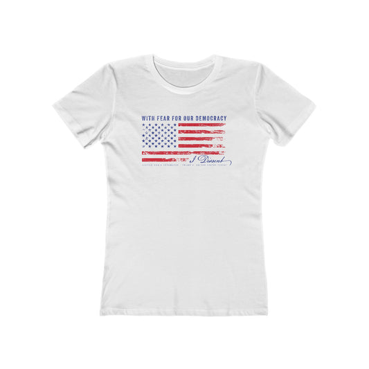 I Dissent — Women's Political Statement Tee (Sonia Sotomayor Quote)