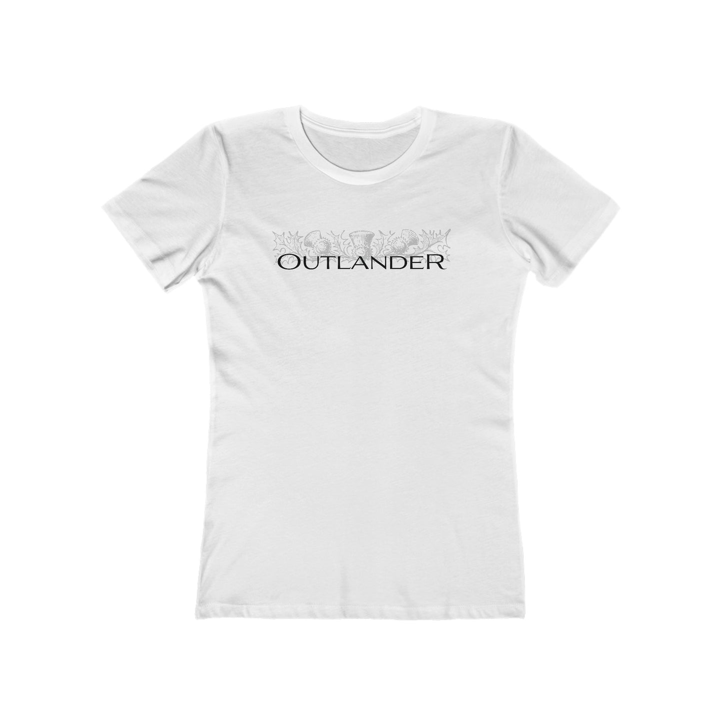 Outlander Thistle Tee - Outlander Fan Tee for Women