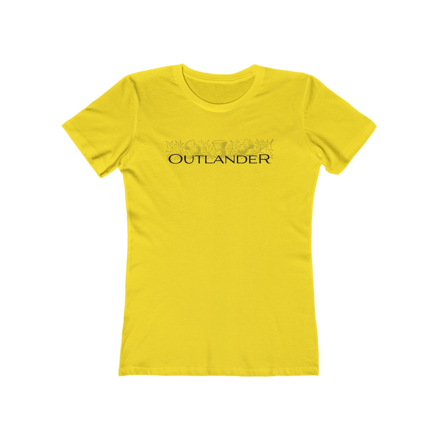 Outlander Thistle Tee - Outlander Fan Tee for Women