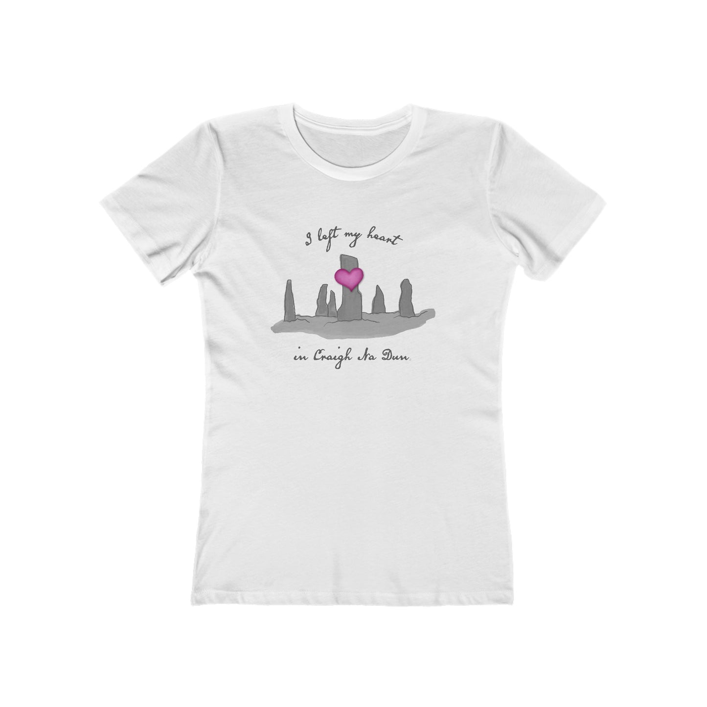 Craigh Na Dunn Outlander Tee — The Boyfriend Tee for Women (Claire & Jamie Fraser)