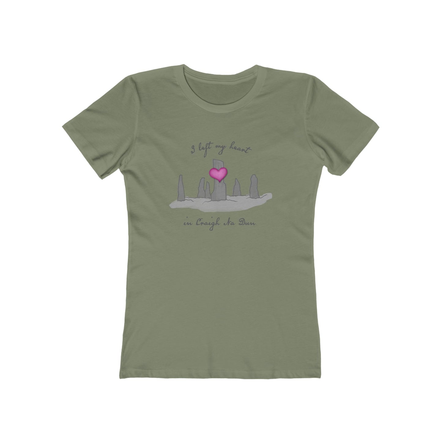 Craigh Na Dunn Outlander Tee — The Boyfriend Tee for Women (Claire & Jamie Fraser)